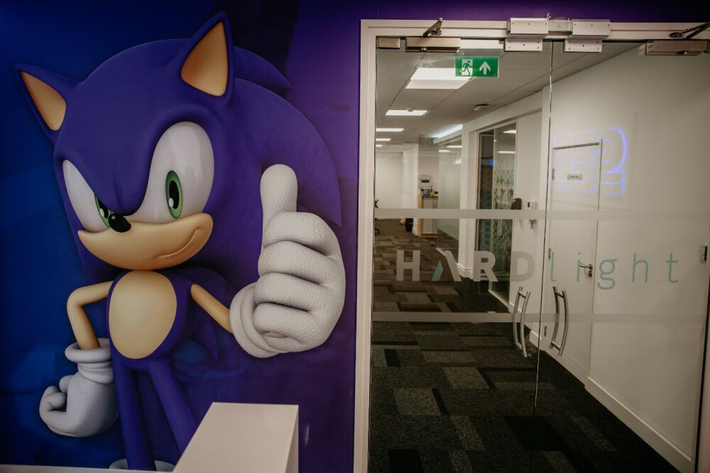 Entrance to the studio
